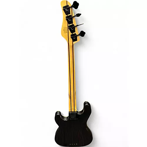 Used Schecter Guitar Research Michael anthony MA-4 Black Electric Bass Guitar Black