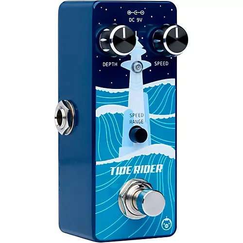 Pigtronix Tide Rider Modulation Effects Pedal Blue