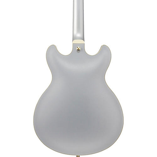 Ibanez Artcore AS73G Semi-Hollow Electric Guitar Moonstone Silver Flat