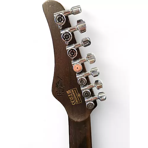 Used Schecter Guitar Research AM-7 LH COBALT SLATE Solid Body Electric Guitar COBALT SLATE