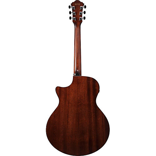 Ibanez AE275 Sitka Spruce-Okoume Acoustic-Electric Guitar Dark Tide Blue Flat