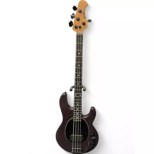 Used Ernie Ball Music Man DarkRay Dark Rainbow Electric Bass Guitar Dark Rainbow