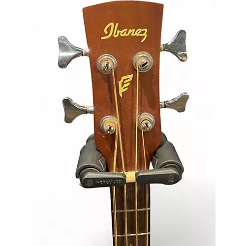 Used Ibanez pcbe12mh-opn Natural Acoustic Bass Guitar Natural