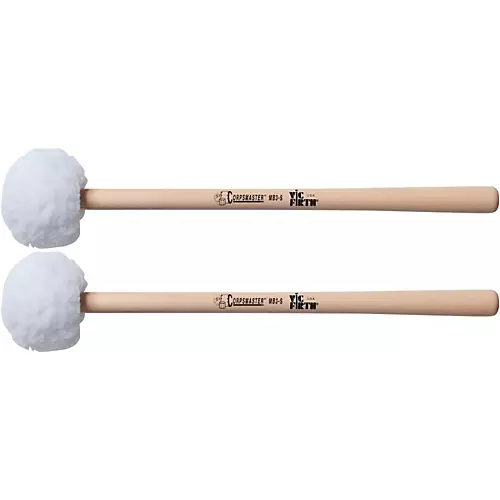 Vic Firth Corpsmaster Marching Bass Mallets Soft Extra Large