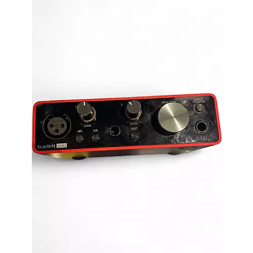 Used Focusrite Scarlett Solo Gen 3 Audio Interface