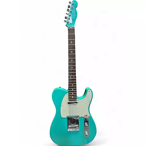 Used 2016 Fender LIMITED EDITION STANDARD TELECASTER Seafoam Green Solid Body Electric Guitar Seafoam Green