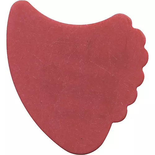 D'Andrea 390 Sharkfin Delrex Delrin Guitar Picks - One Dozen Yellow .73 mm