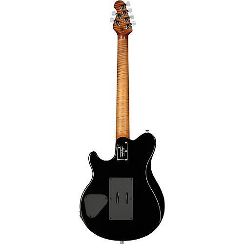 Ernie Ball Music Man Axis Electric Flame Top Electric Guitar Olallieberry