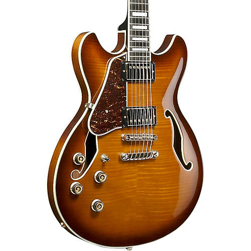 Ibanez AS93FML Artcore Expressionist Series Semi-Hollow Left-Handed Electric Guitar Violin Sunburst