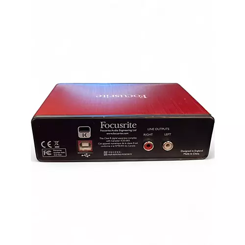 Used Focusrite Scarlett Solo Gen 2 Audio Interface