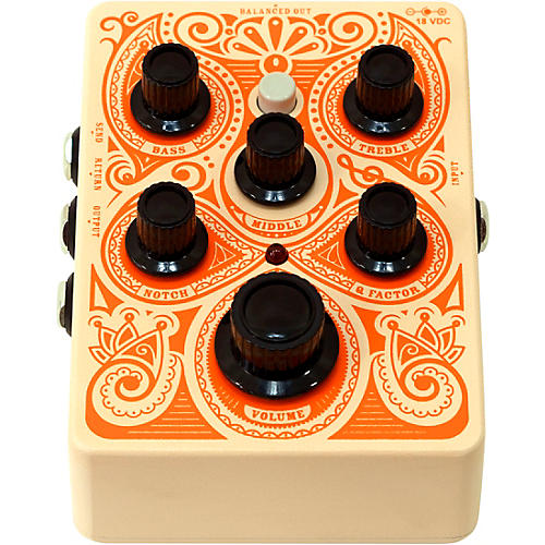 Orange Amplifiers Acoustic Preamp Pedal Orange