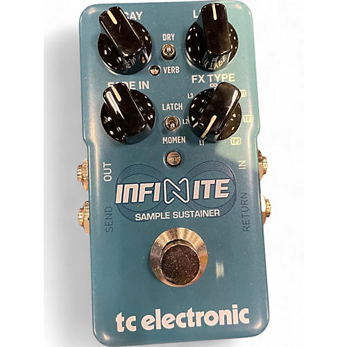 Used TC Electronic INFITE SAMPLER SUSTAINER Pedal