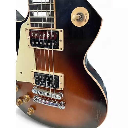 Used 2010s Gibson Les Paul Traditional Left Handed Tobacco Burst Electric Guitar Tobacco Burst