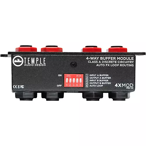 Temple Audio Design 4X Mod Pro V2 4-channel Buffer Module for Templeboard