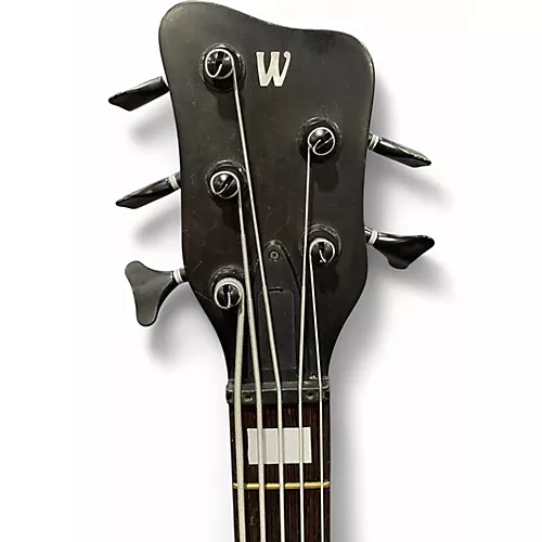 Used Warwick Corvette Double Buck 5 String Trans Blue Electric Bass Guitar Trans Blue