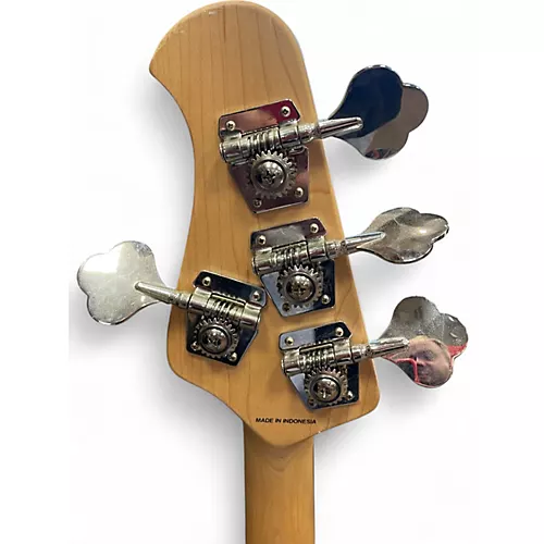 Used Sterling by Music Man Sub 4 Burgundy Electric Bass Guitar Burgundy