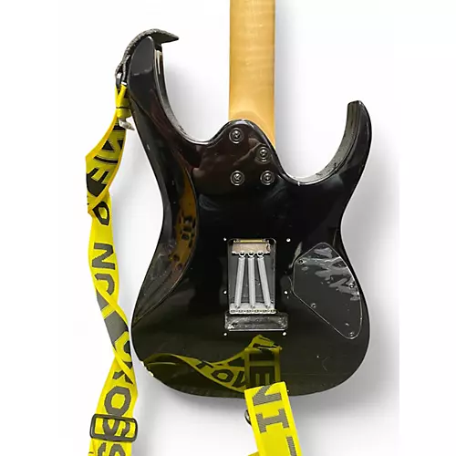 Used Ibanez GRG120BDX Left Handed Black Electric Guitar Black