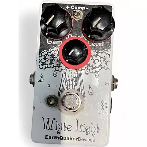 Used EarthQuaker Devices White Light Overdrive Effect Pedal