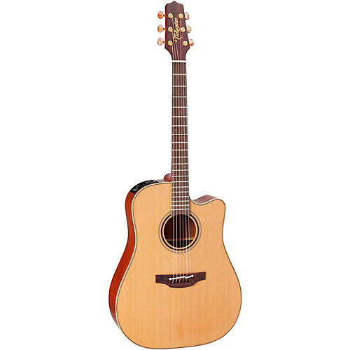 Takamine P3DC Pro Series Dreadnought Cutaway Acoustic-Electric Guitar Natural