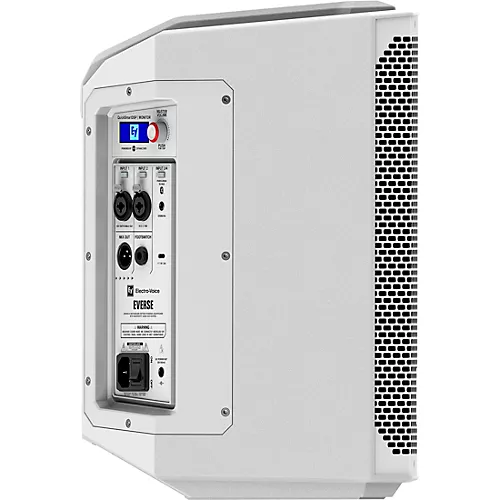 Electro-Voice EVERSE 8 Weatherized Battery-Powered Loudspeaker With Bluetooth, White