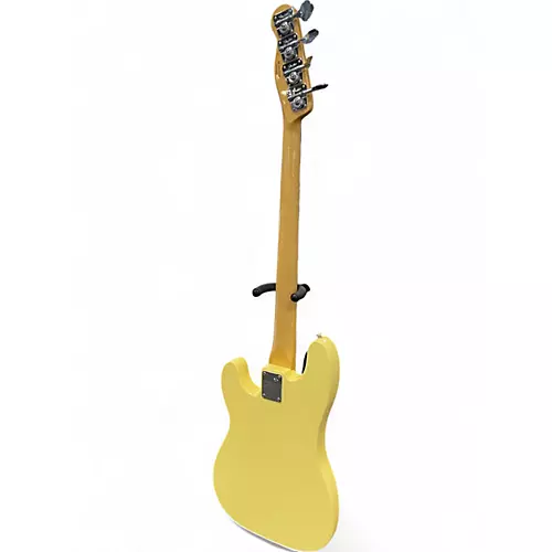 Used Fender Mike Dirnt Signature Precision Bass TV Yellow Electric Bass Guitar TV Yellow
