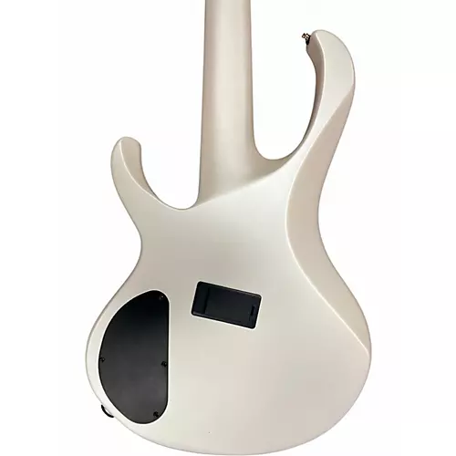 Used Ibanez BTB605MLM Pearl White Electric Bass Guitar Pearl White