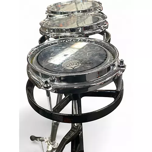 Used Remo 6in ROTOTOM Black Roto Toms Black 22