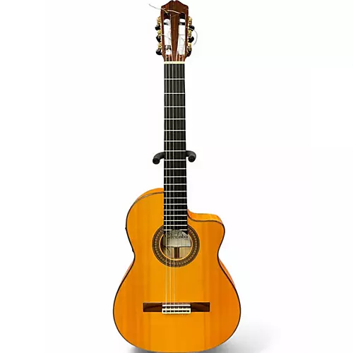 Used Cordoba F55CE Natural Flamenco Guitar Natural