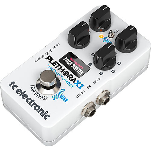 TC Electronic PLETHORA X1 TonePrint Loader and TC Guitar Effects Pedal White