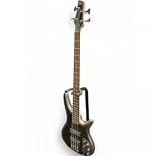 Used Ibanez SR300 SILVER Electric Bass Guitar SILVER