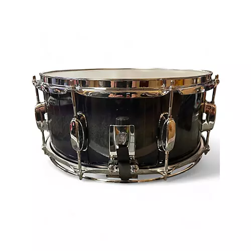Used TAMA 14X6.5 SUPERSTAR CLASSIC SNARE 2 SHADES OF BLACK Drum 2 SHADES OF BLACK 213