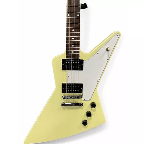 Used Gibson 70s Explorer Classic White Solid Body Electric Guitar Classic White