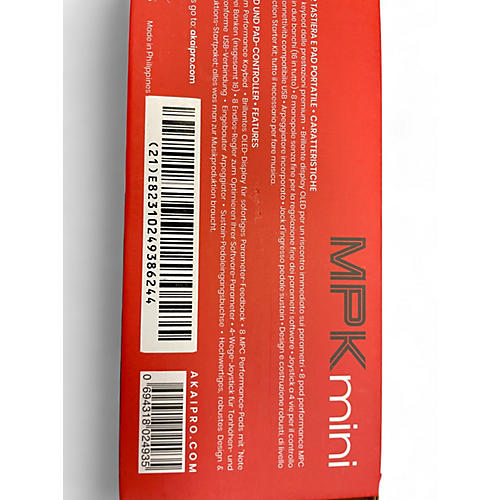 Used Akai Professional MPK Mini MIDI Controller