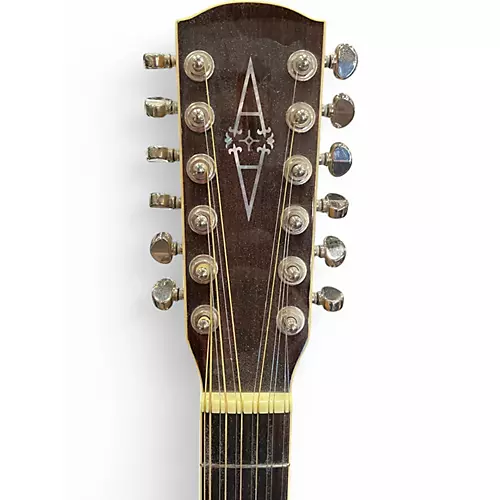Used Alvarez AJ60SC/12 Natural 12 String Acoustic Electric Guitar Natural