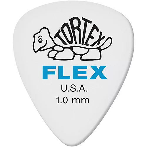 Dunlop Tortex Flex Standard Guitar Picks 1.0 mm 12 Pack