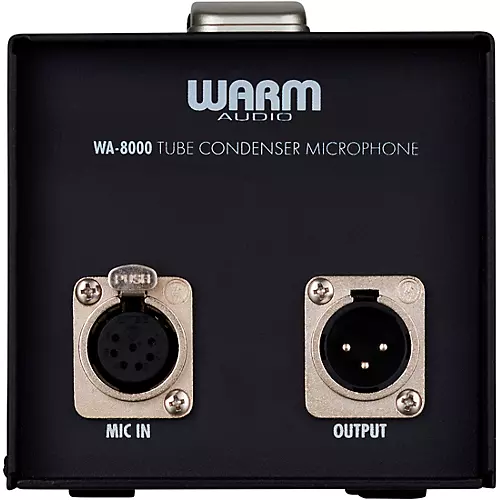 Warm Audio WA-8000 Large-Diaphragm Tube Condenser Microphone Black