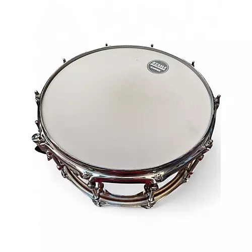 Used TAMA 14X7 S.L.P. Limited-Edition G-Maple Gloss Natural Zebrawood Drum Gloss Natural Zebrawood 214
