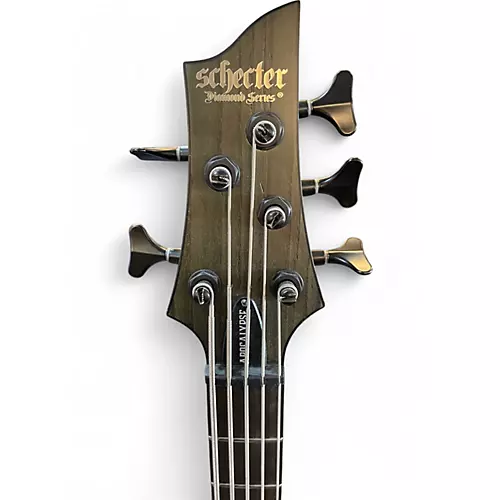 Used Schecter Guitar Research C5 Apocalypse RUST GRAY Electric Bass Guitar RUST GRAY