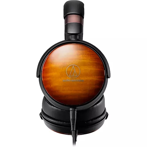 Audio-Technica Portable Over-Ear Wooden Headphones Flame Maple