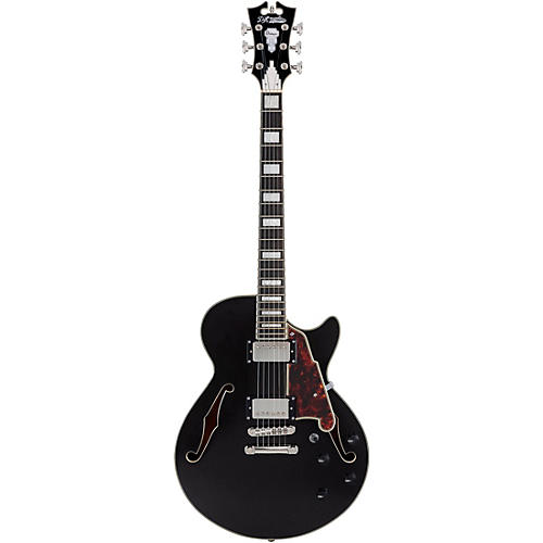 D'Angelico Premier SS Semi-Hollow Electric Guitar With Stopbar Tailpiece Brown Burst