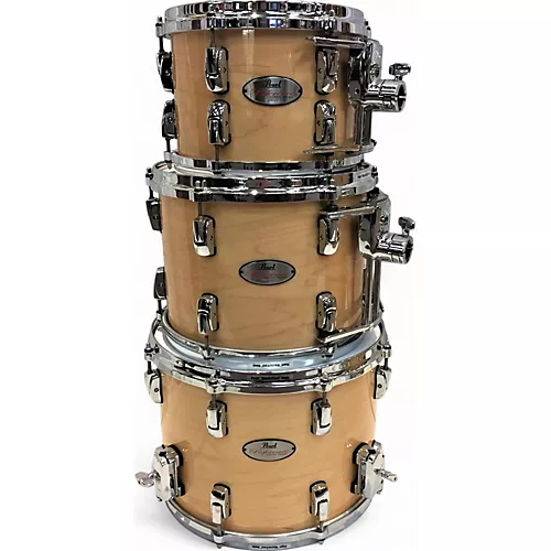 Used Pearl 6 Piece Reference Series Natural Drum Kit Natural