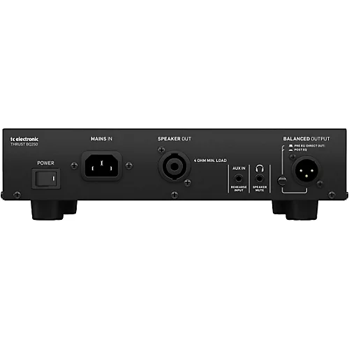 TC Electronic Thrust BQ250 250W Bass Amp Head