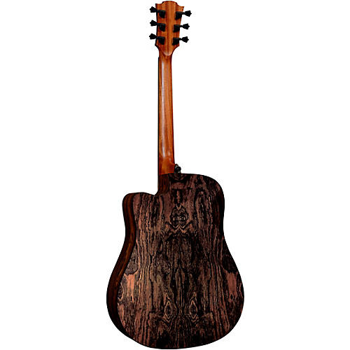 Lag Guitars Tramontane HyVibe THV30DCE Dreadnought Acoustic-Electric Smart Guitar Natural