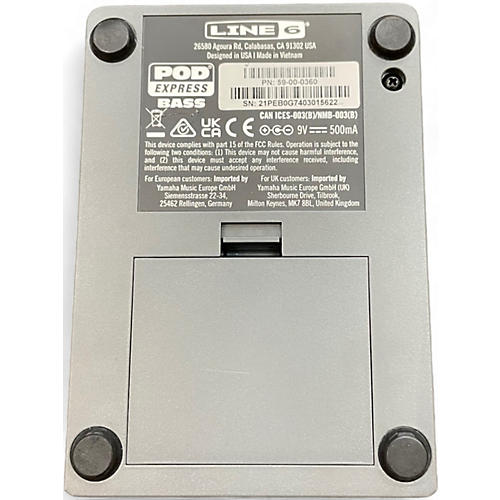 Used Line 6 POD EXPRESS BASS Effect Processor