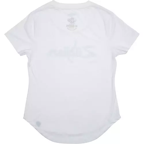 Zildjian Women's Logo Tee, White Large White