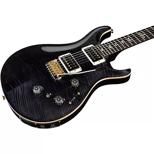 PRS Custom 24 Piezo 10-Top Electric Guitar Charcoal Burst