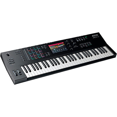 Akai Professional MPC Key 61 Production Synthesizer With X-Stand, Sustain Pedal and Expression Pedal