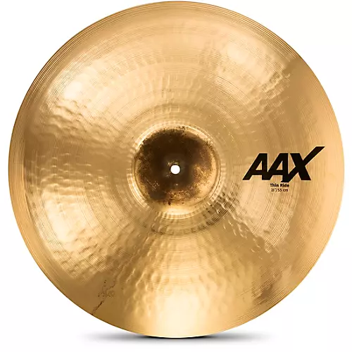 Sabian AAX Thin Ride Cymbal, Brilliant 22 in.