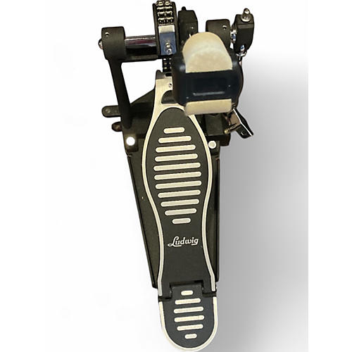 Used Ludwig DOUBLE CHAIN SINGLE PEDAL Single Bass Drum Pedal
