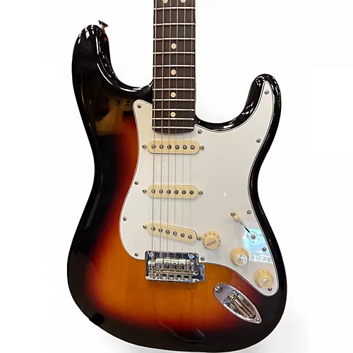 Used Fender PLAYER II STRATOCASTER 70TH ANNIVERSARY 3 Tone Sunburst Solid Body Electric Guitar 3 Tone Sunburst